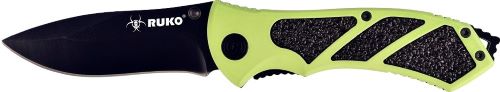RUKO RUK0061HG 440A 3.25 Inch HiViz Green Folding Knife - View 2
