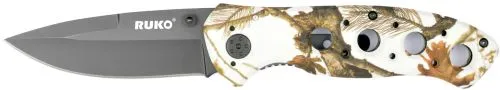 RUKO RUK0075TND 440A Tundra Folding Knife Black - View 2