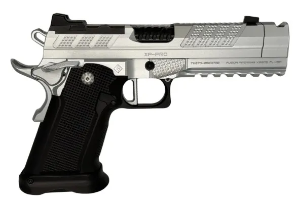 Fusion Firearms XP COMP 9mm 4.6In 17Rd Chrome Optics Cut Thumb Safety - View 2