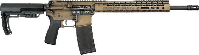 Black Rain Ordnance Spec+ Fusion 5.56 NATO 16 In 30rd Bronze Battleworn - View 2