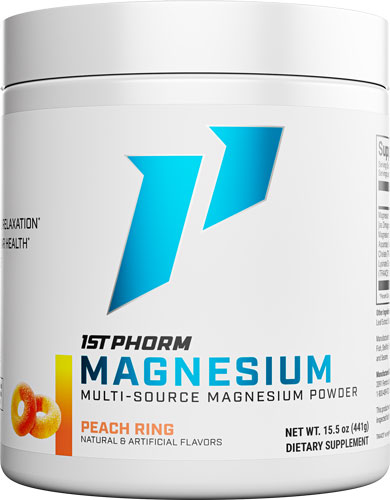 1ST PHORM Magnesium Powder Peach Electrolyte Boost - View 2
