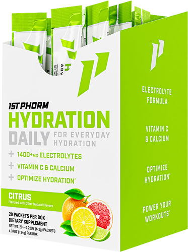 1ST PHORM Hydration Sticks Citrus Flavor 20 Pack - View 2