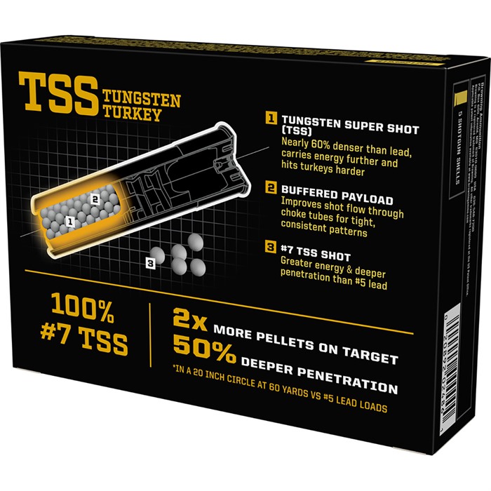 Browning TSS Turkey 12 Gauge 3.5" 2-1/4 oz 7 Shot Ammo - View 3