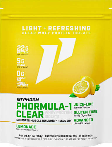 1ST PHORM Phormula 1 Clear Protein Powder Premium Quality - View 2