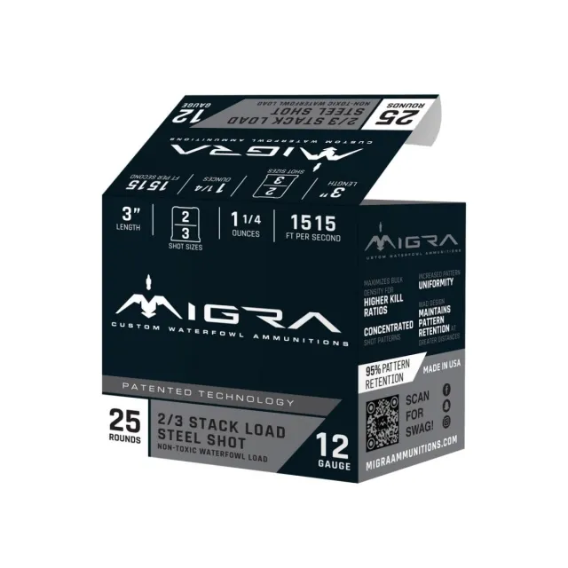 MIGRA M12AS23 12G 3" 2-3SHT 1.25 25/10 - View 2