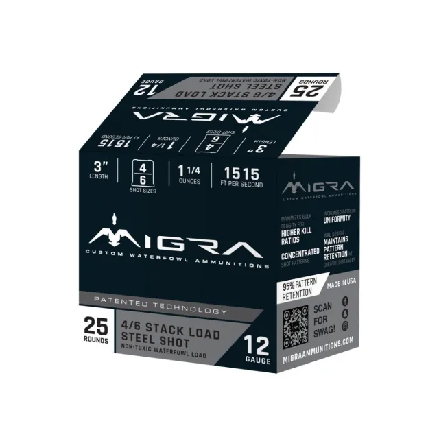 MIGRA M12AS46 12G 3" 4-6SHT 1.25 25/10 - View 2