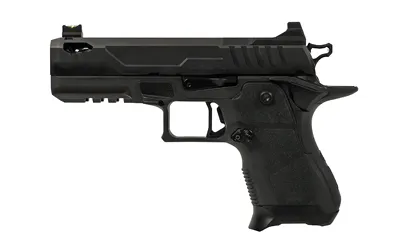Oa Defense 2311 Pro Compact Frame 9mm Luger 15+1 4.25" Ported Barrel, DLC Black Steel Optic Ready/Serrated Slide, Black Aluminum Frame w/Picatinny Rail, Black Polymer Grip, Ambidextrous - View 2