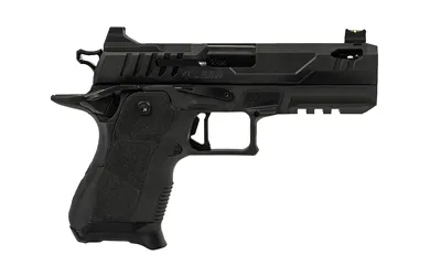 Oa Defense 2311 Pro Compact Frame 9mm Luger 15+1 4.25" Ported Barrel, DLC Black Steel Optic Ready/Serrated Slide, Black Aluminum Frame w/Picatinny Rail, Black Polymer Grip, Ambidextrous - View 3