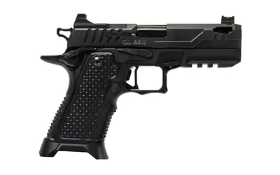 Oa Defense 2311 Pro Elite Compact Frame 9mm Luger 21+1 4.25" DLC Black Steel Optic Ready/Serrated Slide, Black Aluminum Frame w/Picatinny Rail, Black Aluminum Grip, Ambidextrous - View 2