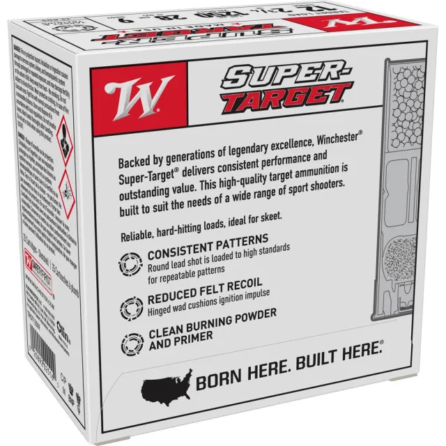 Winchester TRGT12509 12 Gauge 2.75 in 1 oz 9 Shot 1250 fps Ammo 25 Rounds - View 2