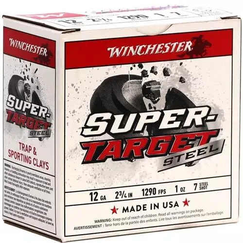 Winchester TRGTL12S7 Super Target 12ga 2.75" 1 1/8oz 7.5 Shot 25rd - View 2