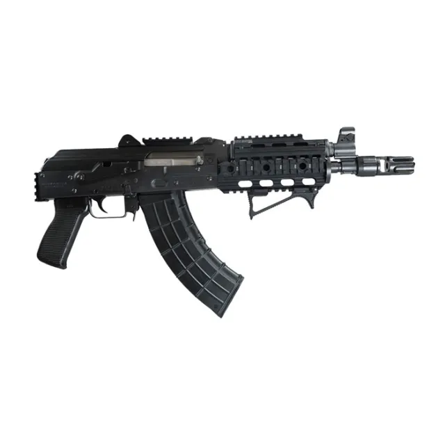 Zastava Arms USA ZP92762PATM ZPAP92 AK-47 Pistol, 7.62x39mm, 30-Round, 10-Inch Barrel, Night Brake, Quad Rail, Black Polymer Grip - View 3