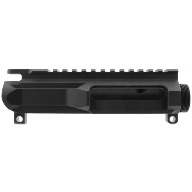 Tacfire UP02 AR-15 Slick Side Stripped Upper Receiver Black 7075 T6 Aluminum - View 2