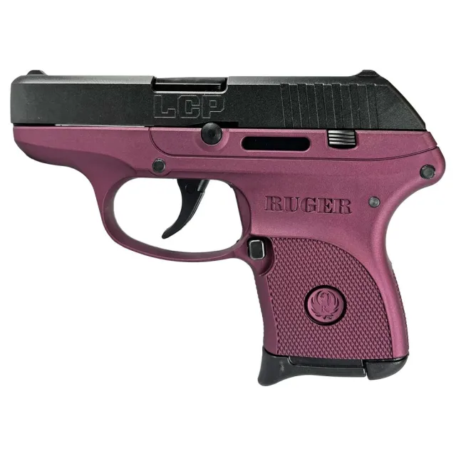 Ruger 3701 LCP 380 ACP Pistol 2.75" Barrel Black Cherry Frame 6-Rd - View 2