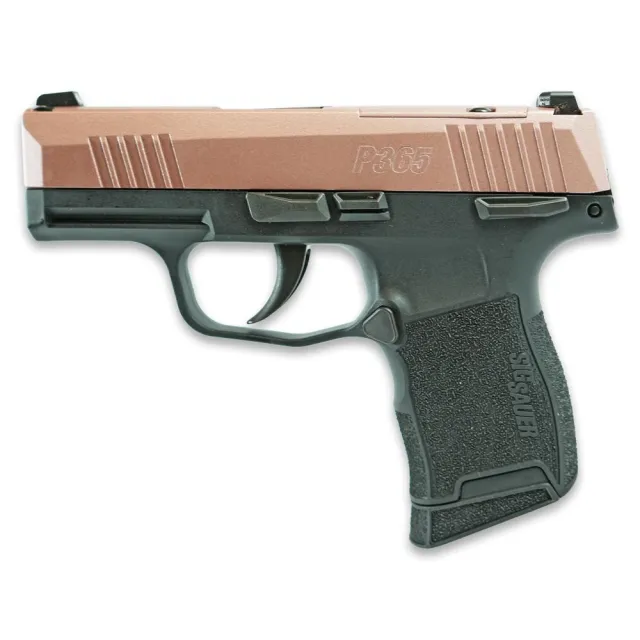 Sig Sauer P365 .380 Auto Pistol Custom Rose Sparkle 3.1 In 10-Rounds - View 2