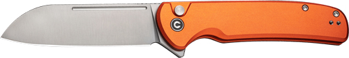 CIVIVI Chevalier II C20022B2 3.4" Orange Aluminum/Satin Button Lock - View 2