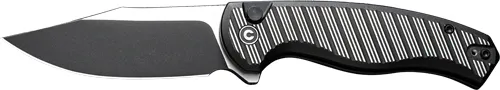 Civivi C23040B1 Stormhowl 3.3" Black Aluminum Stonewash Knife - View 2