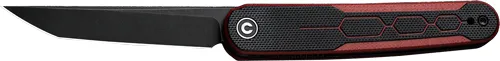Civivi C230151 Kwaiq Knife 2.97" Burgundy-Black Stonewash Blade - View 2
