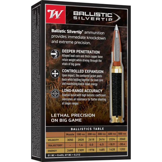Supreme Ballistic Silvertip Ammo 270 130Gr Bst Winchester Sbst270 Win 130 - View 2
