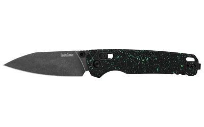 Kershaw Bel Air Folding Knife 3.1" Plain Edge Reverse Tanto Blade 7.3" - View 2