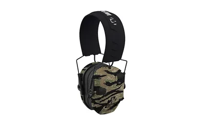 Walker's Razor Slim Electronic Earmuff Low-Profile Design Jungle Tiger - View 2