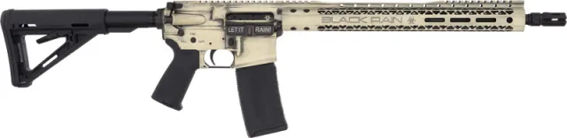 Black Rain BRO-WTP-LSB 16" 5.56 AR-15 Battleworn Sand Finish - View 2