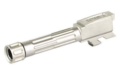 LanTac 01-GB-G43-TH-SS 9INE Barrel, Fluted, 1/2-28 Thread, Stainless Steel - View 2
