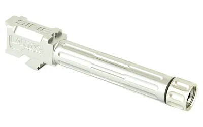 LanTac 01-GB-G19-TH-SS 9INE 9MM Stainless Threaded Barrel 1:10 Fluted - View 3