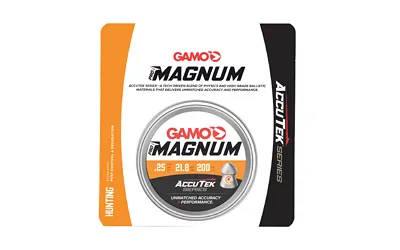 Gamo USA Accutek Pro Magnum 25 Cal 200 Per Tin - View 2