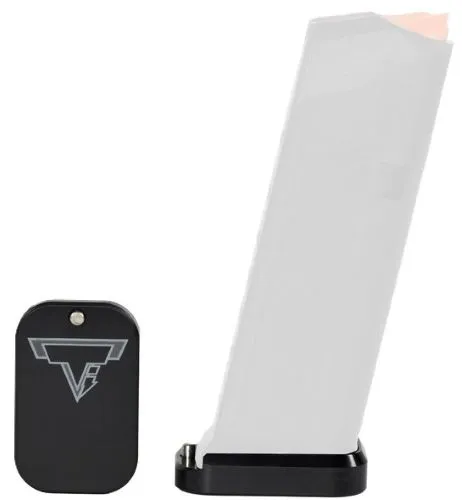 Taran Tactical Innovation Base Pad For Glock +0 9/40 Double Stack Black - View 2