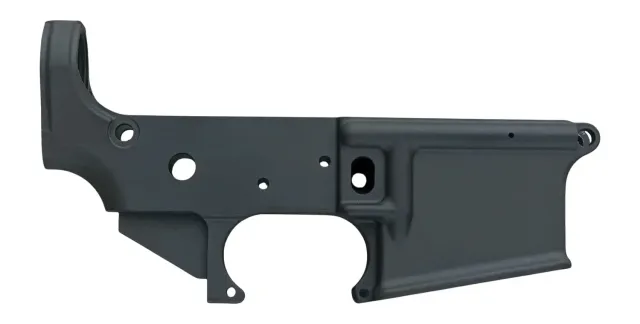 White Label Armory WLA-LOW-1031-01 Forged Lower Receiver Multi Black Hardcoat Anodize AR-15 - View 2