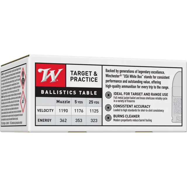 Winchester USA9MMVP Target 9mm Luger 115 gr Full Metal Jacket Ammo 100 Per Box/ 10 Cs - View 2