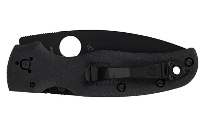 Spyderco Shaman Lightweight Black Blade LinerLock C229PBBK - View 2
