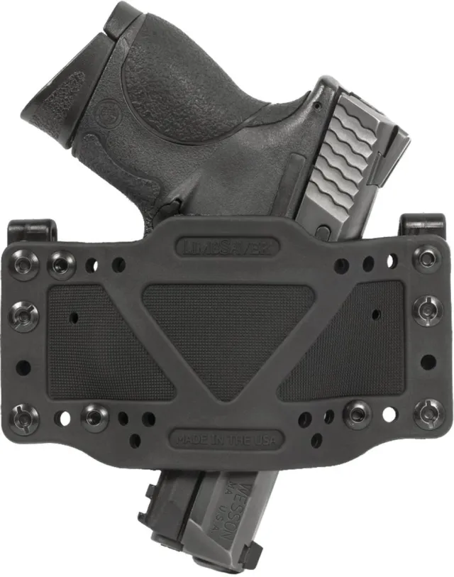 Limbsaver 12501 CrossTech IWB/OWB Holster Black Polymer Ambidextrous - View 2