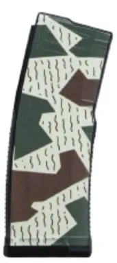 AMEND2 MOD A 5.56mm 30Rd Black Polymer Magazine Wetland Camo - View 2