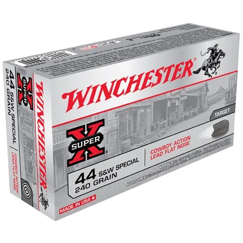 Winchester Ammo USA44CB Super X Cowboy Action 44S&WSpl 240gr Lead Flat... - View 2