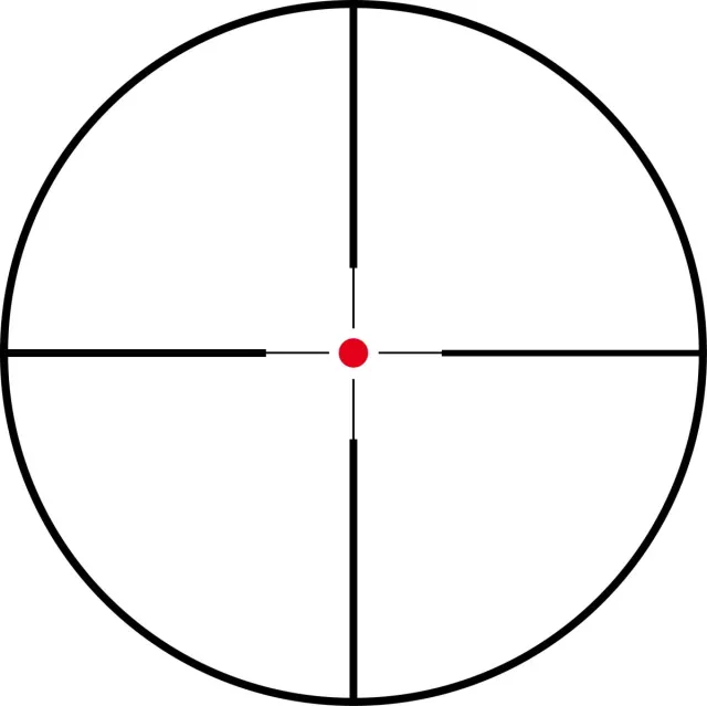 Konus 7189 Glory Riflescope, Matte Black, 3-24x56mm, 30mm Tube, Illuminated Fine Crosshair/Red Dot, 8x Zoom, Ultra-Wide Band Multi-Coating - View 2