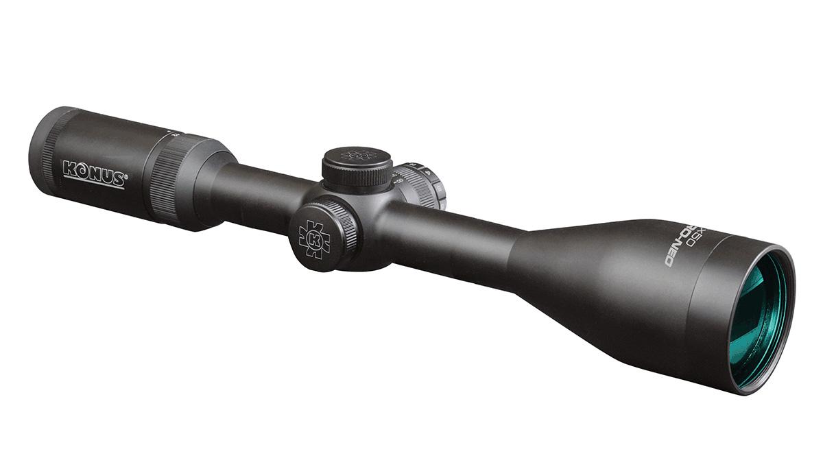 Konus USA KONUSPRO EVO 3-12x50mm Rifle Scope: Dual Illuminated, Waterproof, Fogproof, Shockproof, Multi-Coated Optics, Low Profile Turrets - View 2