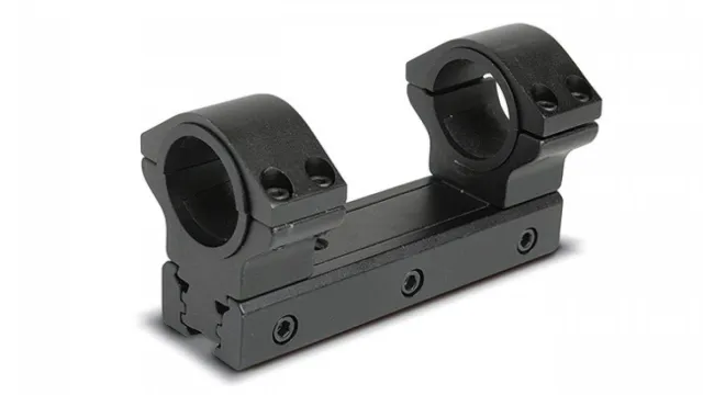 Konus 7237 One-Piece Ring Mount, 32-52mm Lens, 1" & 30mm Scopes, Black - View 2