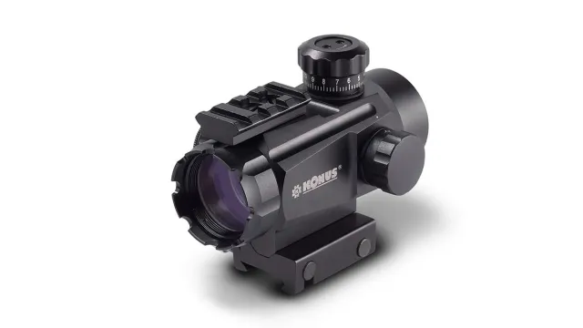 Konus KONUSIGHT 1X35 Red Green Tactical Sight 4 Reticles Black - View 2