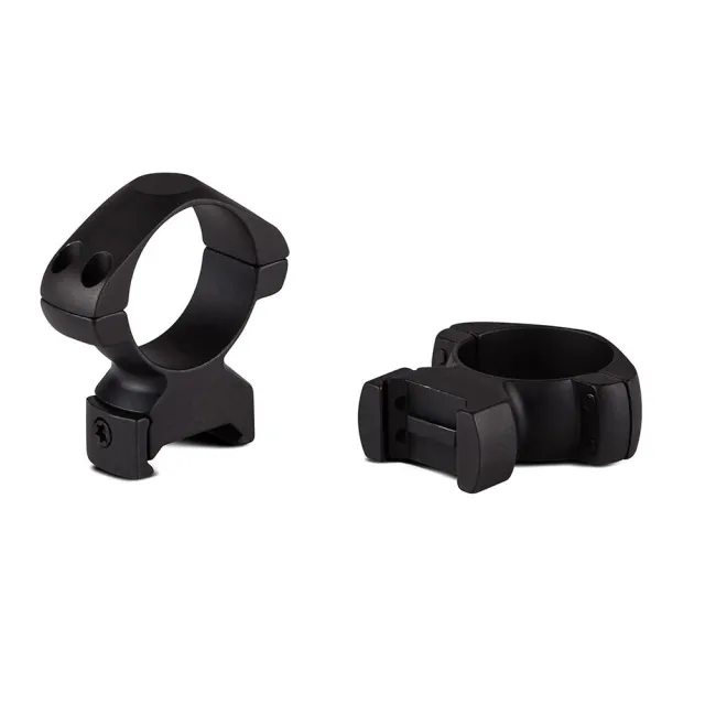 Konus 7400 Steel Rings Matte Black 1" High Picatinny/Weaver Mount - View 2