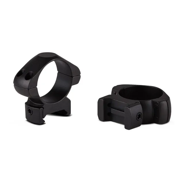 Konus 7404 Steel Rings Matte Black 30mm Medium Picatinny/Weaver Mount - View 2