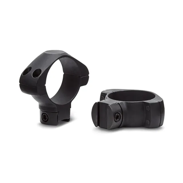 Konus 7418 Steel Rings Black 30mm High 3/8" Grooved Receiver - View 2