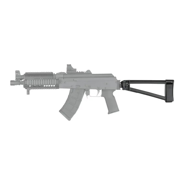 SB-Tactical TF1913-01-SB Picatinny Pistol Stabilizing Brace Black Folding - View 2