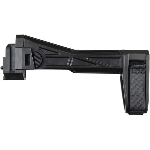 SB-Tactical BREN2-01-SB: Lightweight, Right Side-Folding Brace, Black, Proudly USA-Made - View 2