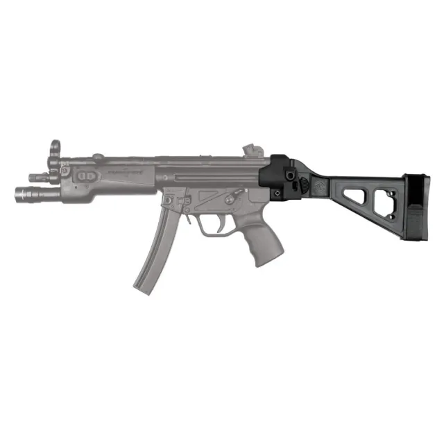 SB Tactical SBT5 Side Folding Brace MP5/MP5K Black 11.3 In - View 2