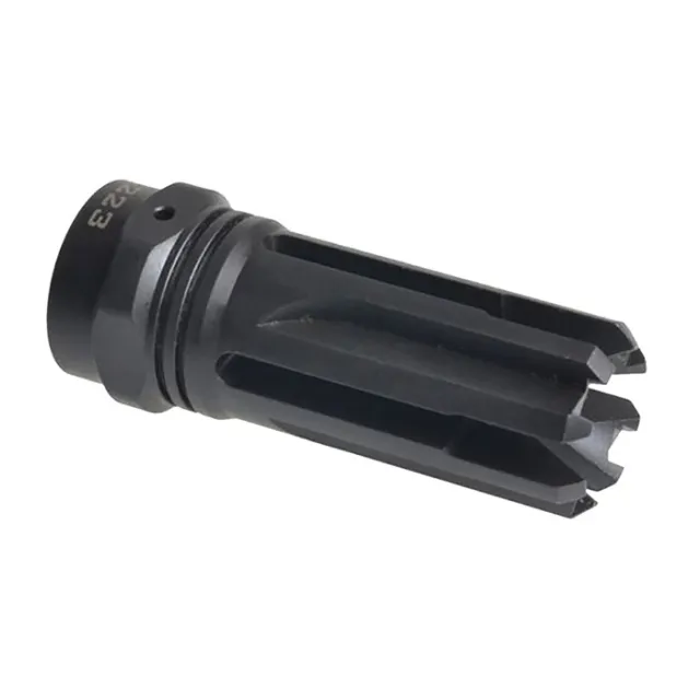 Strike Industries VENOMFH223 Flash Hider Black Steel 1/2"-28 tpi Threads - View 2
