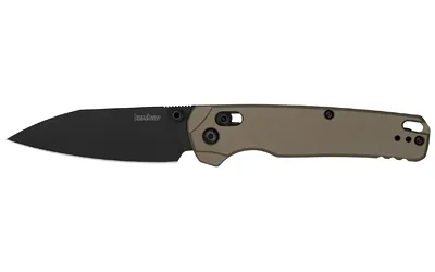 Kershaw Bel Air XL 6110FDE M4 Black Plain Edge Aluminum FDE Manual - View 2