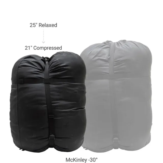 Browning McKinley 4893958 Sleeping Bag -30 degF, TechLoft, Hooded Rectangle - View 2