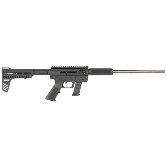JRC JRC9PSTSR-TD-BLK 9mm 15+1 Black Polymer Synthetic 17" Barrel - View 2